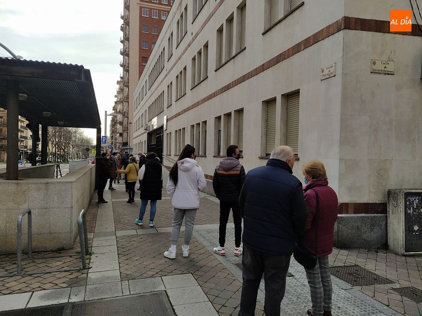 La jornada de pruebas de detección de covid en Salamanca arroja 416 positivos